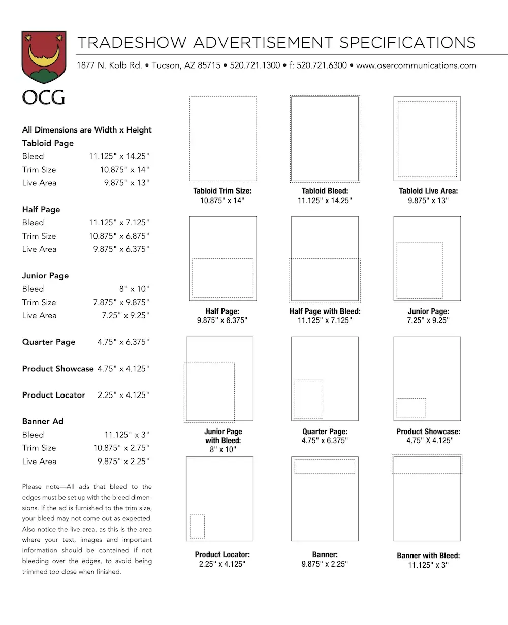 art specs first page